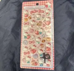 ボンボンドロップシール　赤キティ　ハローキティ　ボンドロ　サンスター　サンリオ