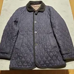 green label relaxing★ウールキルティングジャケット★ネイビー