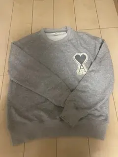 ami ハートロゴ スウェット Mサイズ グレー