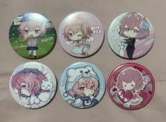 nqrse cocktail 春 しろくま 絵柄 缶バッジ nqrse cocktail 春 しろくま 絵柄 缶バッジ