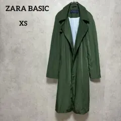 ZARA BASIC ザラベーシック　トレンチコート　ベルト付き　XS