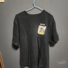 ROIAL 半袖Tシャツ ポケット付き ブラック XLのサムネイル