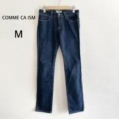 COMME CA ISM デニムパンツ スキニー インディゴ M きれいめのサムネイル