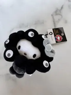 ミャクミャク なりきりぬいぐるみ カラビナ付 サンリオ ハローキティブラック