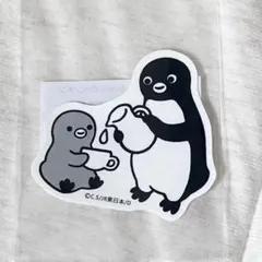 Pensta CAFE Suicaペンギン ダイカットステッカー おかわり