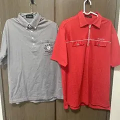 AXEL & GOLDEN PRIX ポロシャツ 2点セット