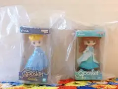 【新品未開封】Disney Qposket ミニチュアコレクション2個セット
