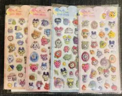 たまごっち きゅんポップシール ぷくぷくシール 4枚セット