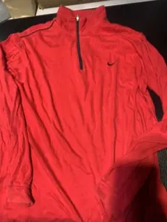 Nike ハーフジップジャージ XL レッド