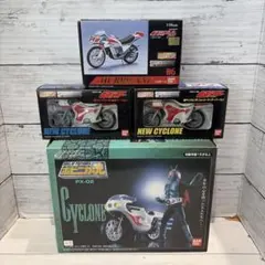 仮面ライダーバイク4体セット 新品未開封品のサムネイル
