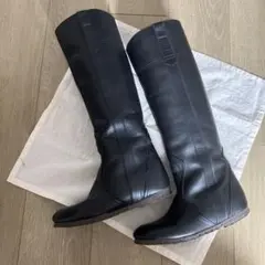 ファビオルスコーニ ロングブーツ 黒35