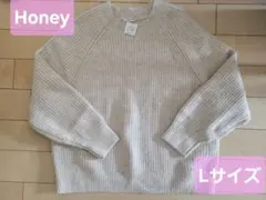 Honeys⭐ニット系トップスLサイズ