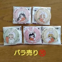 文豪ストレイドッグス　缶バッジ＋　着ぐるみシリーズ　うさぎver.