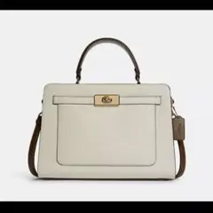 COACH コーチ　レーンキャリーオールカラーブロック　ハンドバッグ