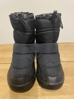 ワークマン ケベック スノーブーツ ブラック/オレンジ Mサイズ