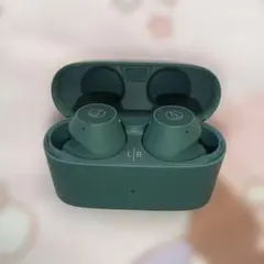 リ*ウ様 【音イイ★】ATH-CKS30TW+ ワイヤレスイヤホン グリーン