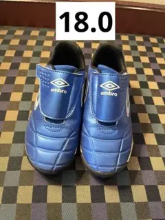 UMBRO アンブロ　サッカーシューズ ブルー キッズ　18.0のサムネイル