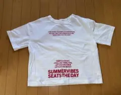Mao made ロゴプリントTシャツ ホワイトのサムネイル
