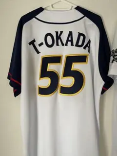 オリックスバファローズ　T-岡田　ハイクオリティユニホーム　サイズO