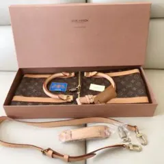 ルイヴィトン バンドリエール 60 ボストン 旅行バッグ 1854 キーポル