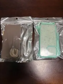 iPhone 13 Pro用 星柄クリアケース 茶色ケース