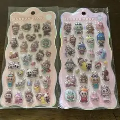 土日祝セール　1350円→1150円ラブブ　ボンボンドロップシール　2枚セット