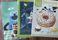 スンスン　クリアファイル　ファミマ　3種類