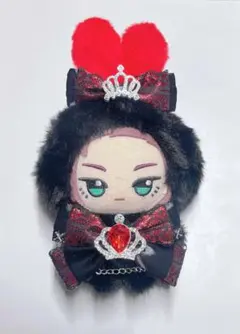 ぬい服 10～12cm ちびぐるみ うさぎ 黒 赤 地雷 着ぐるみ