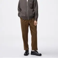 GU キャロットパンツ　ダークブラウン　　XS