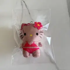 ハローキティ ぬいぐるみボールチェーン2 日焼けギャル　ガチャガチャ　夢屋