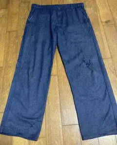 euro vintage 古着　13スターボタン　デニムパンツ