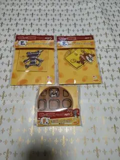 トムとジェリー Happyくじ E賞 アクリルキーホルダー＆F賞 缶コレクション