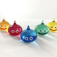 【新品】ドラゴンクエスト ビッグ クリアフィギュア スライム 2種セット