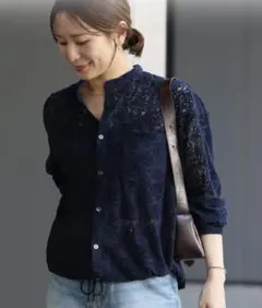 journal standard luxe コットンレース ノースリーブブラウス - メルカリ