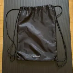 BALENCIAGA ナップサック シューズケース 黒 縦50cm×横35cmのサムネイル