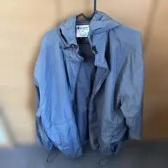 Championグレー ナイロンフードジャケット