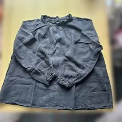 美品 nest Robe ノースリーブリネンブラウス 黒 S-M*RD987 - メルカリ