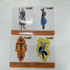 ドラゴンボールストア　購入時　ノベルティステッカー　コンプリート　4枚