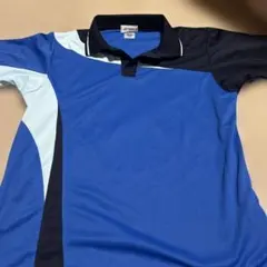 ヨネックス（ソフトテニス）青色 ストライプデザイン