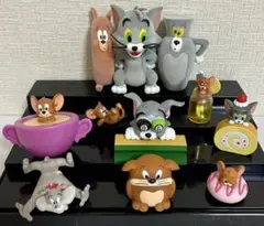 ☆トムとジェリー☆Fluffy Puff☆フィギュア☆マスコット☆11点セット☆