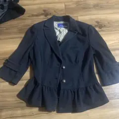 BURBERRY BLUE LABEL ネイビー ジャケット 38