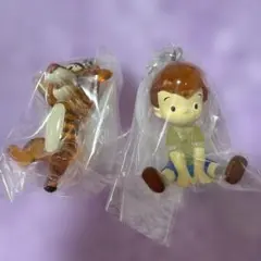 Winnie the Pooh めじるしアクセサリー ティガー＆ロビン 2個