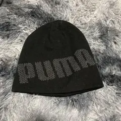 PUMA ニット帽 ビーニー ブラックのサムネイル