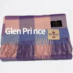 【新品】タグ付き　glen prince ラムズウール100% ストール