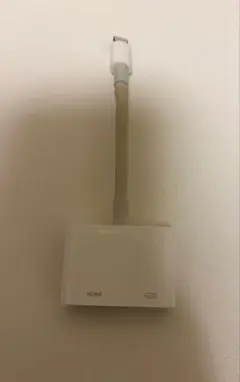 【ジャンク品】Apple純正 Lightning-HDMI変換アダプタ