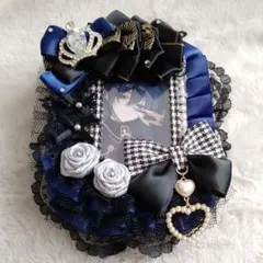 B8 硬質ケース 痛ケース 青 紺 黒 グレー チェック トレカケースデコ