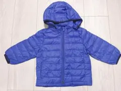 ベビー　GAP 80 ダウンジャケット　ジャンバー　アウター　ブルー 軽量