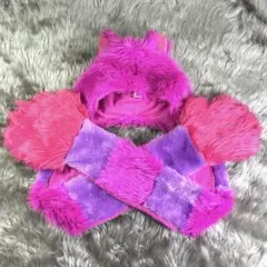 ディズニー Disney マフラーキャップ チシャ猫 サリー ファンキャップ