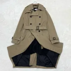 【極美品】ハイク ライナー付き トレンチコート ベージュ ロング丈 Lサイズ 3