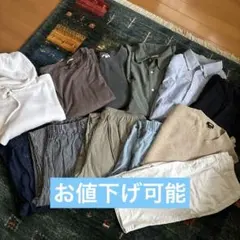 ⭐️お値下げ可能⭐️メンズまとめ売り　ユニクロ　GU 無印　12点セット　L相当